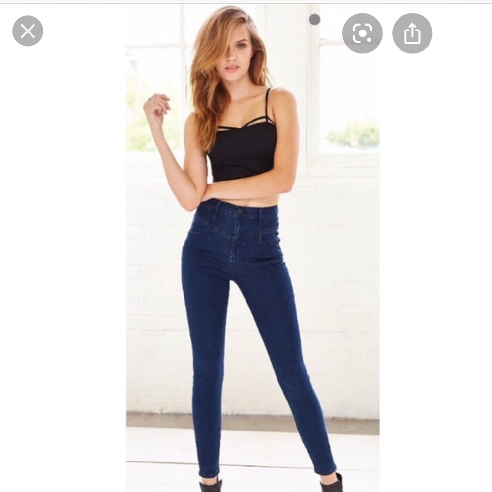 Urban outfitters high waisted skinny jeans